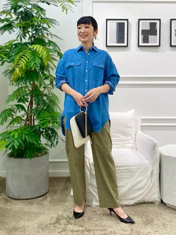 23区 岡本 コーディネート画像