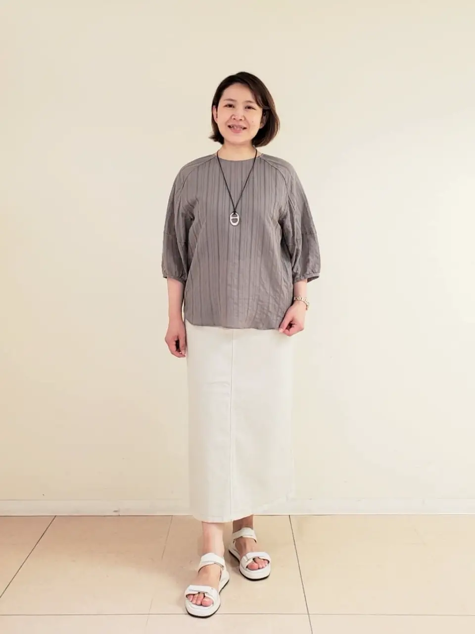  堤 コーディネート画像