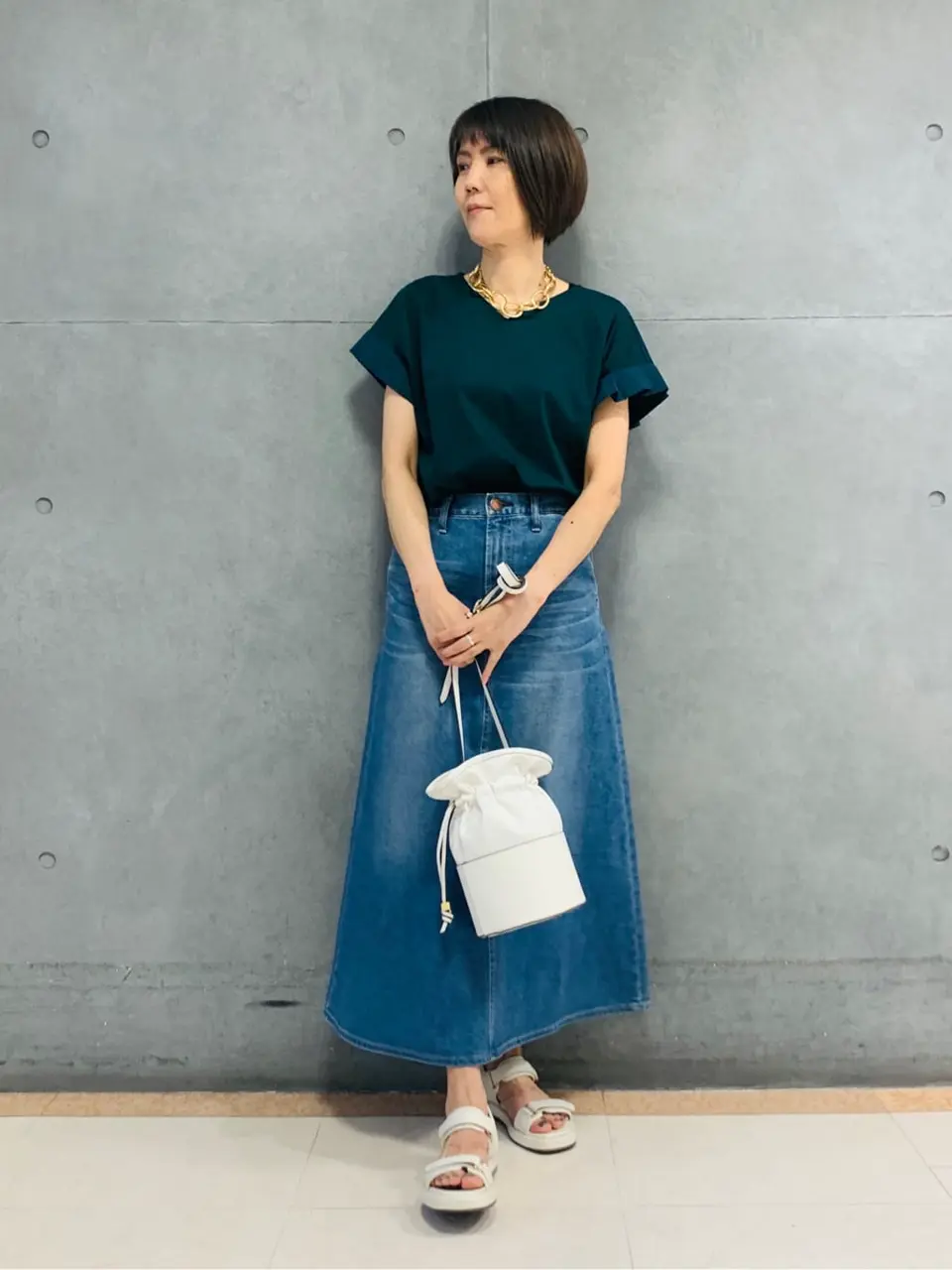 23区 スタッフ  コーディネート画像