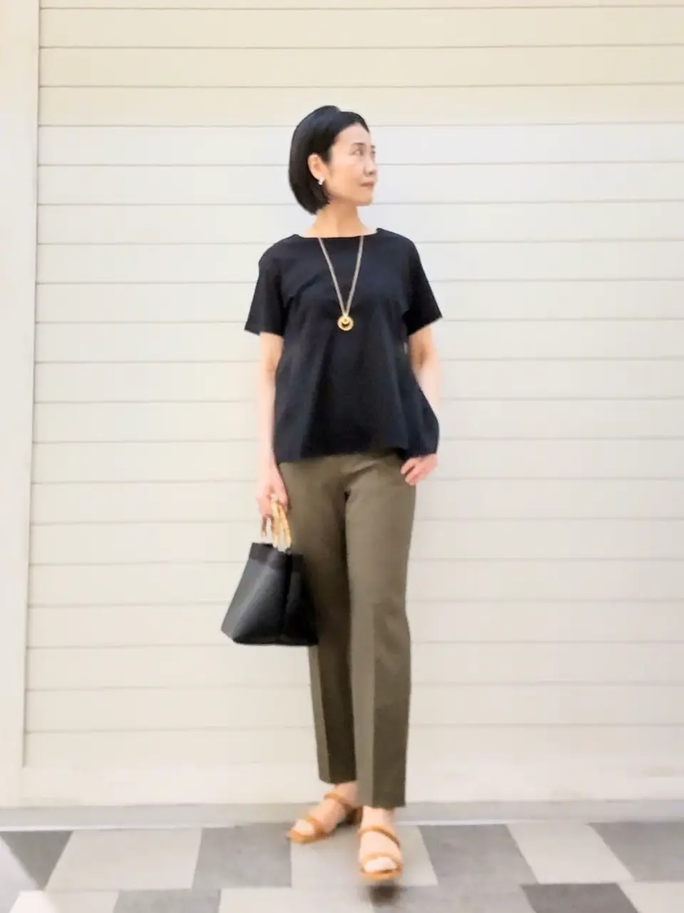 23区 虎走 コーディネート画像