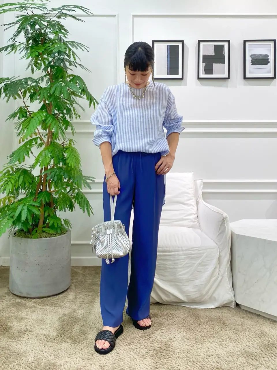 23区 岡本 コーディネート画像