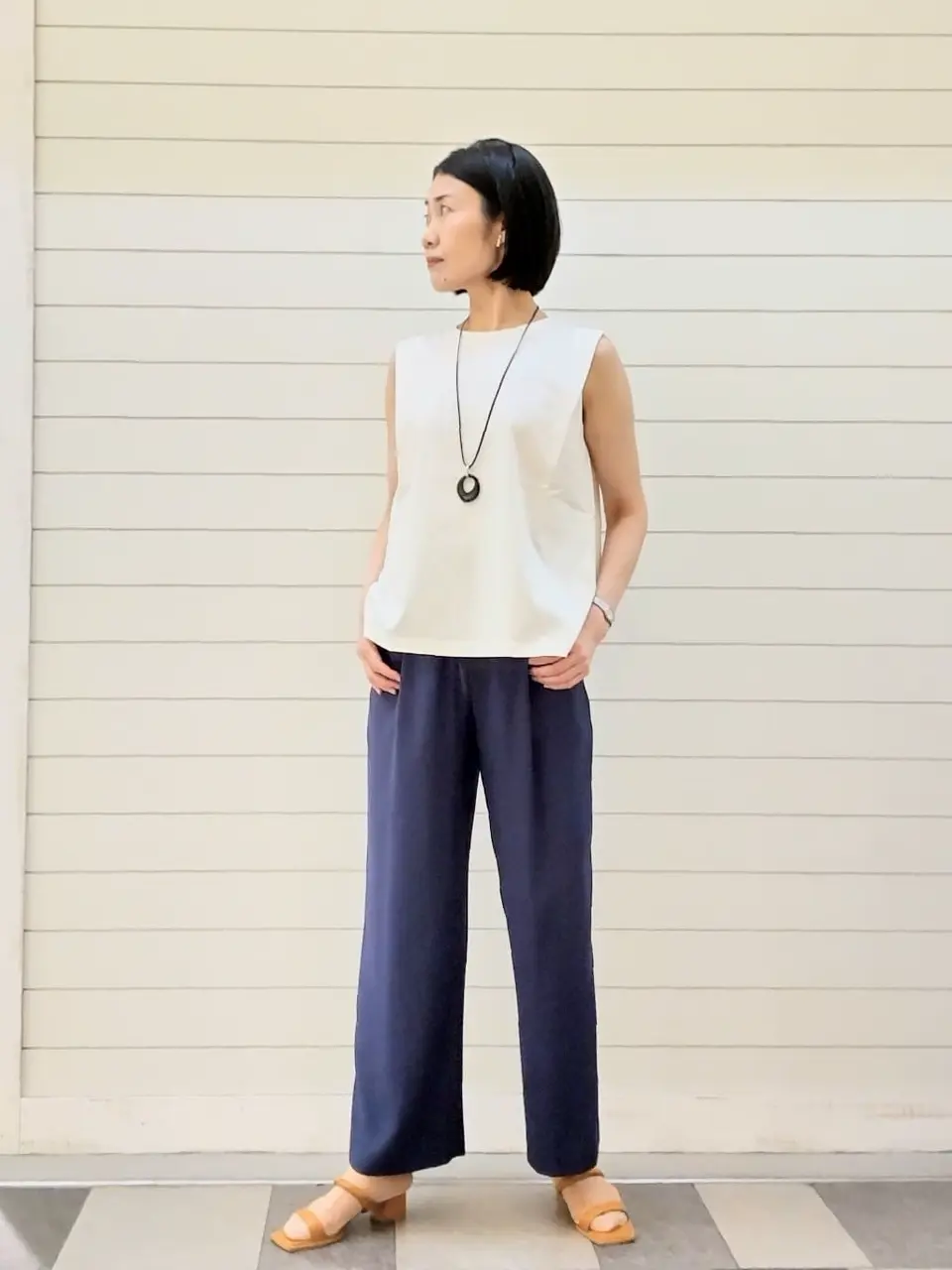 23区 虎走 コーディネート画像