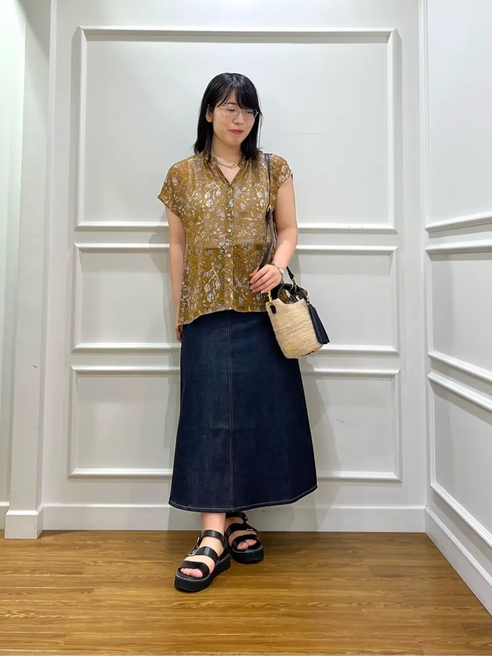  スタッフ コーディネート画像