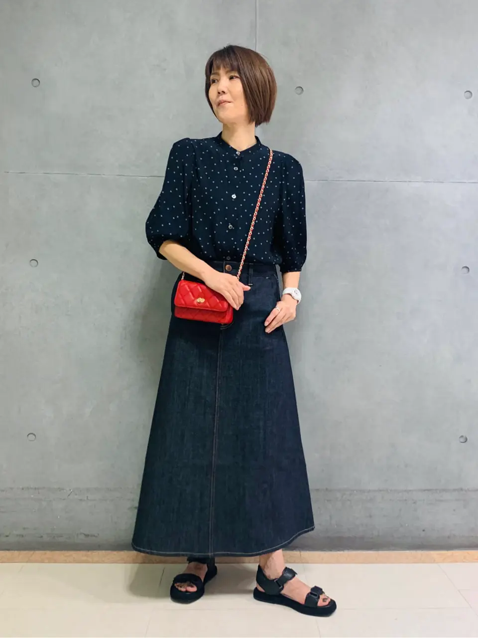 23区 スタッフ  コーディネート画像