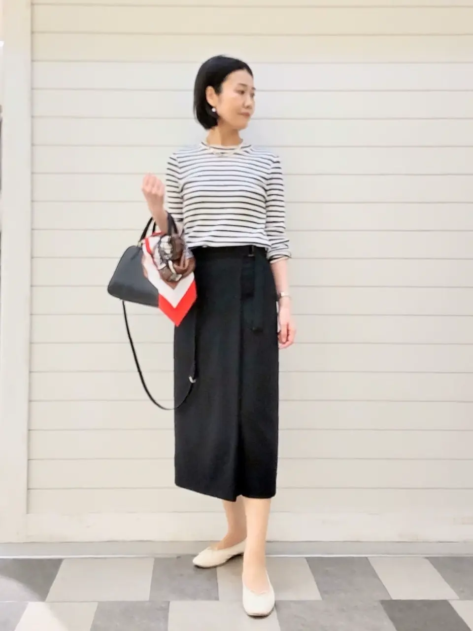 23区 虎走 コーディネート画像