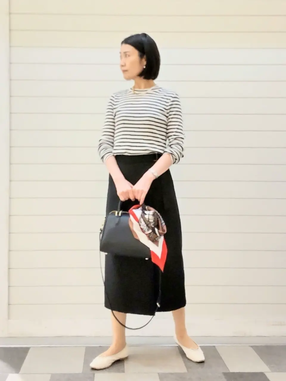 23区 虎走 コーディネート画像