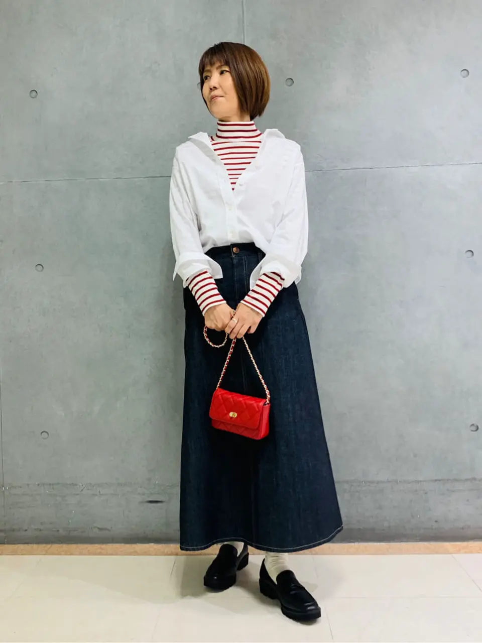 23区 スタッフ  コーディネート画像