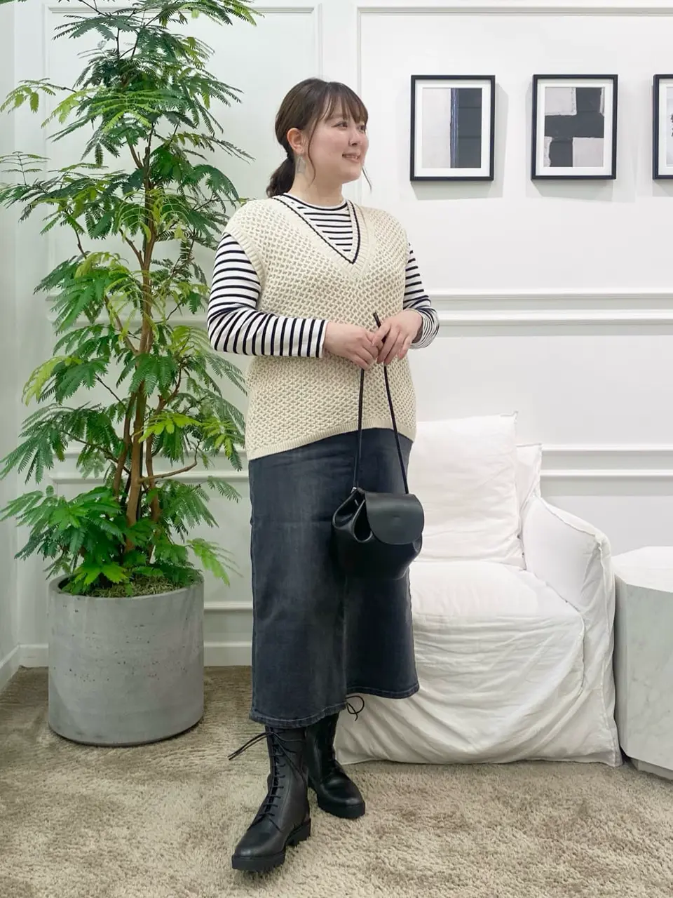 23区 藤原 コーディネート画像