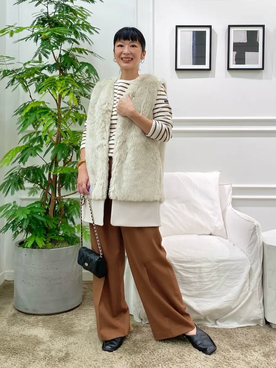 23区 岡本 コーディネート画像