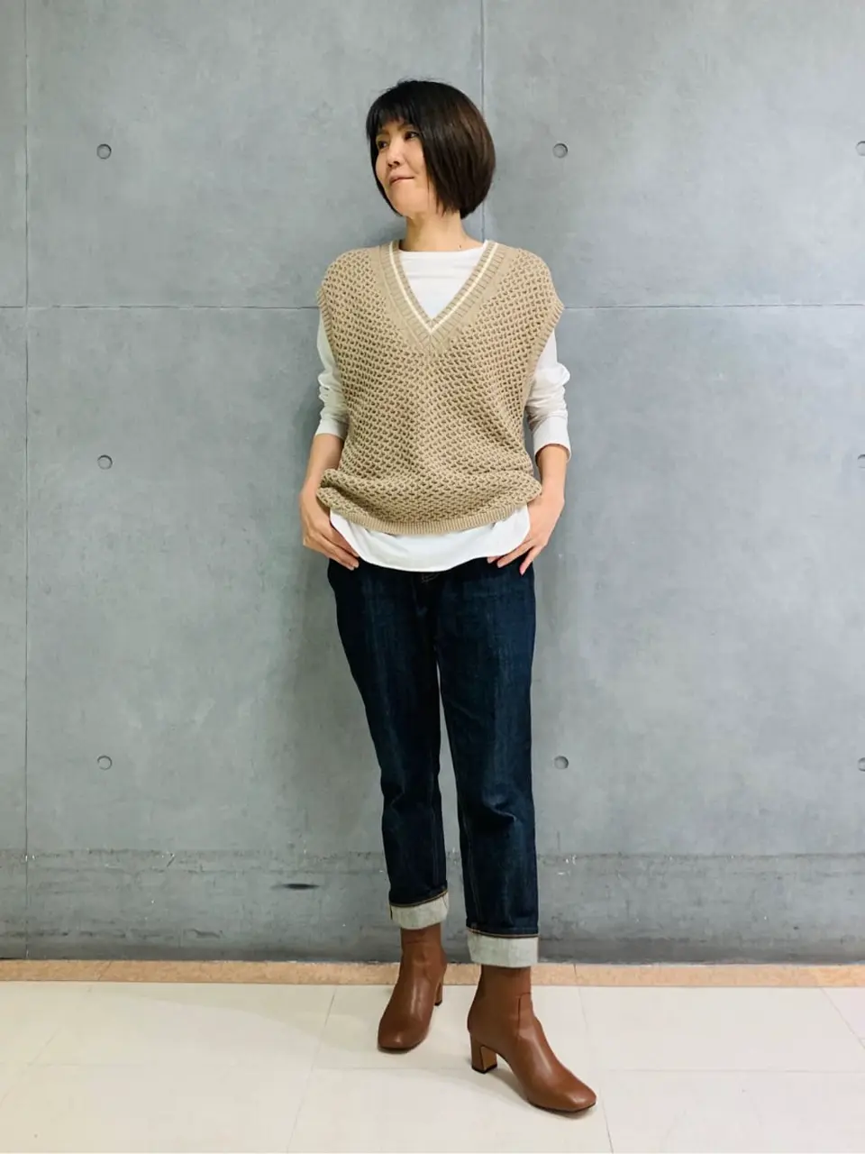 23区 スタッフ  コーディネート画像