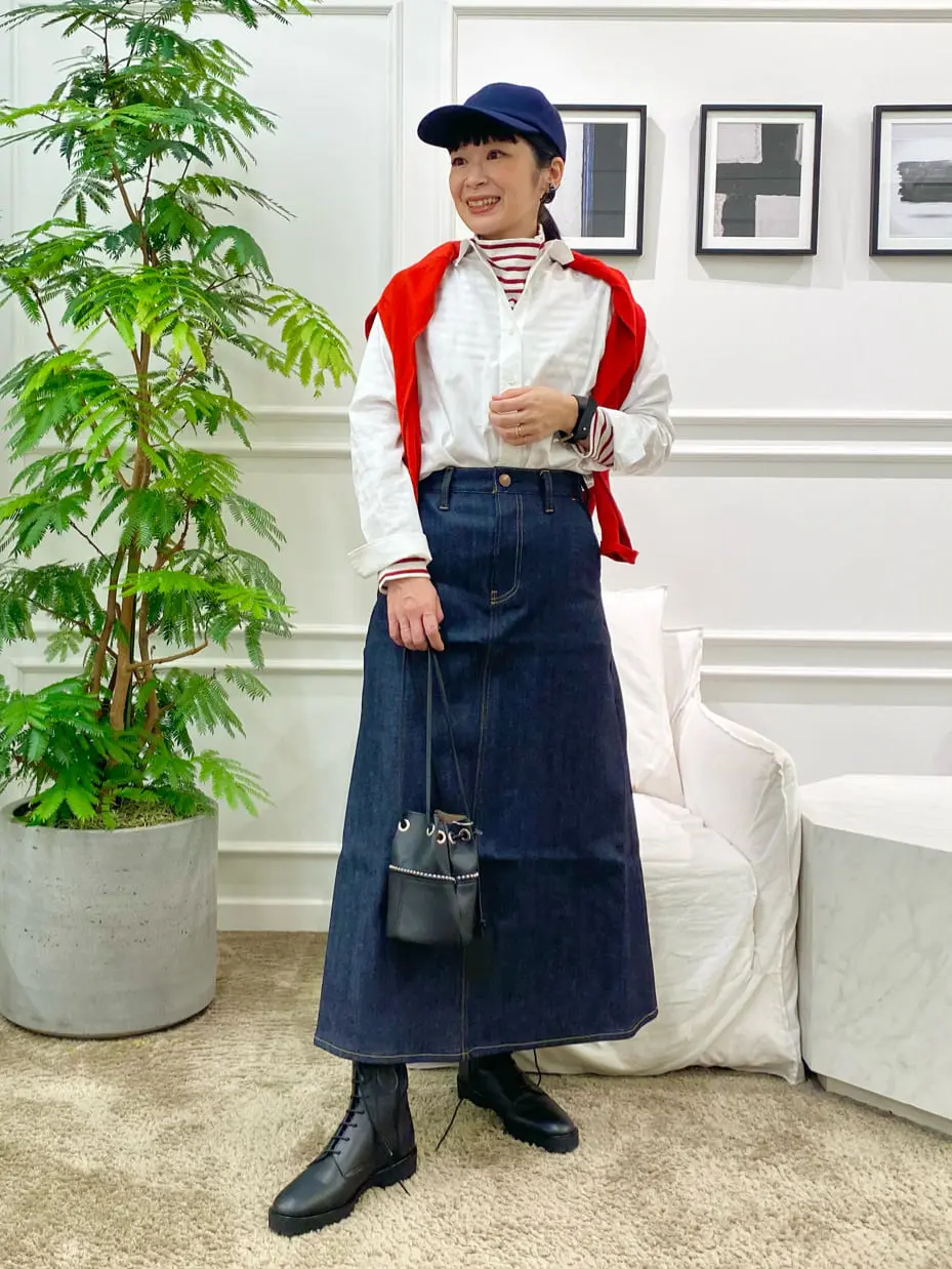 23区 岡本 コーディネート画像