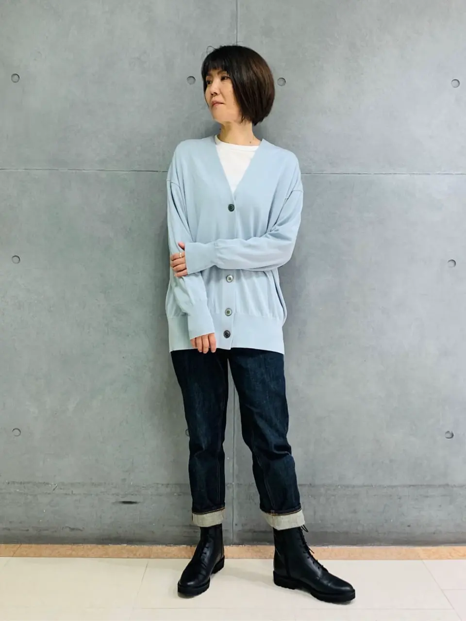 23区 スタッフ  コーディネート画像