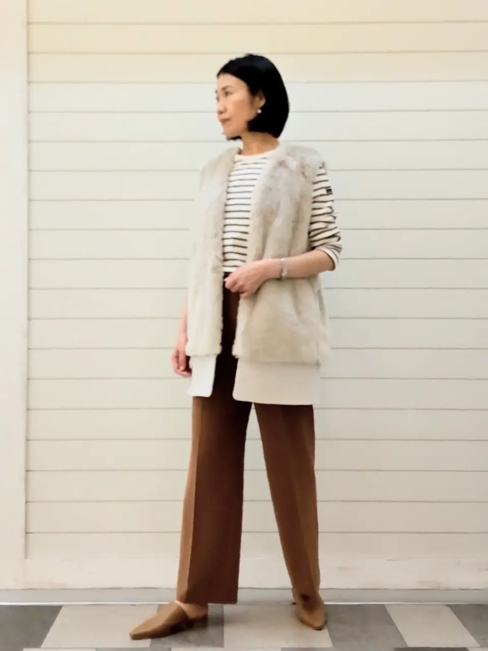 23区 虎走 コーディネート画像