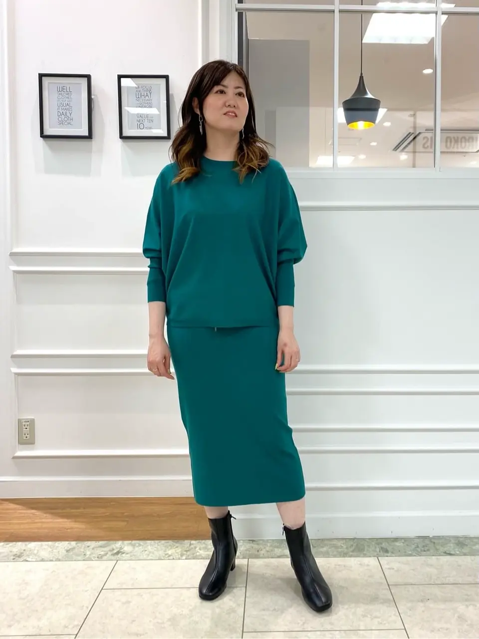  スタッフ コーディネート画像