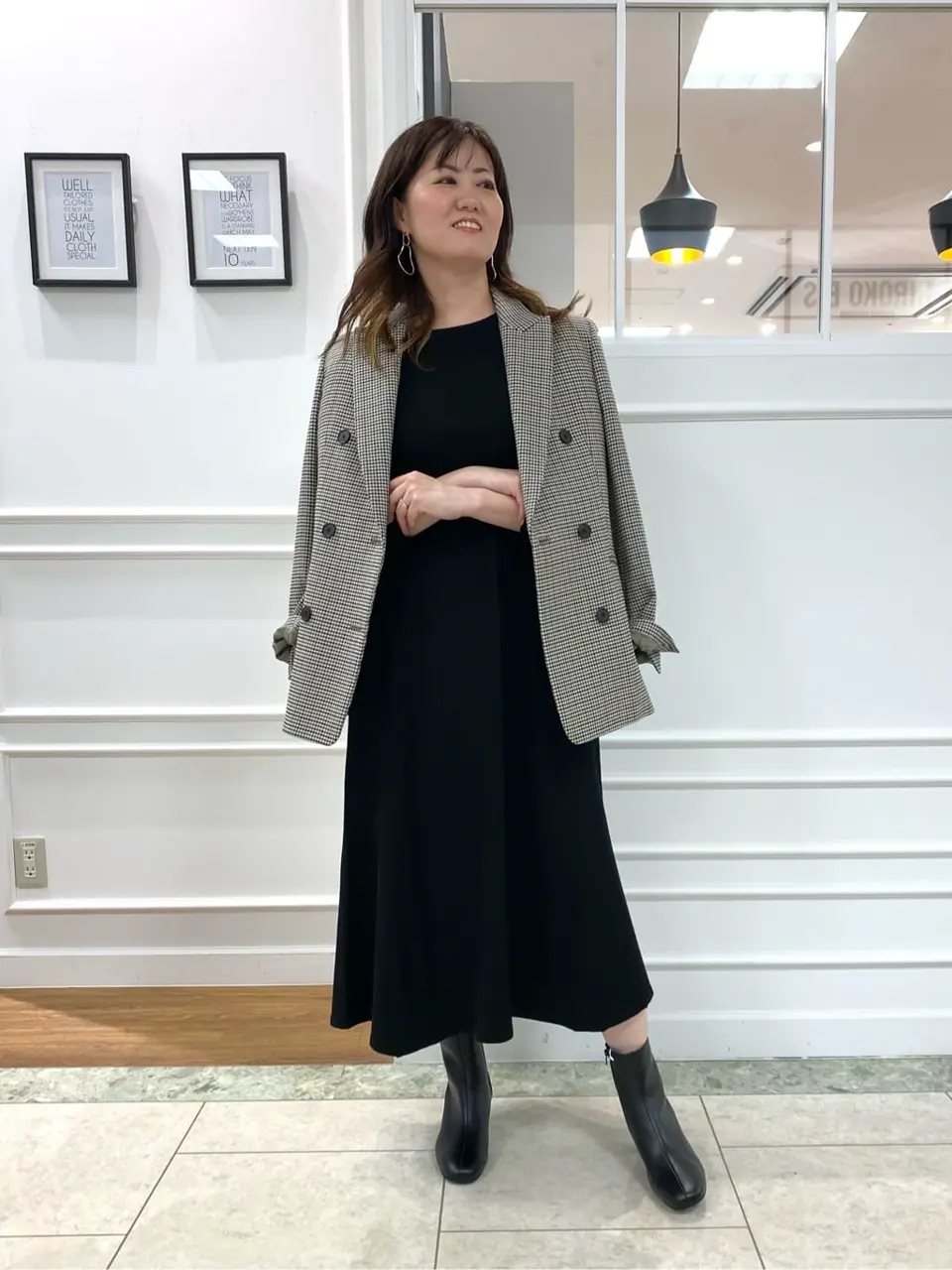  スタッフ コーディネート画像