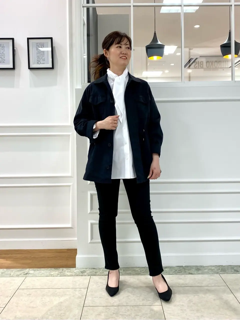  スタッフ コーディネート画像