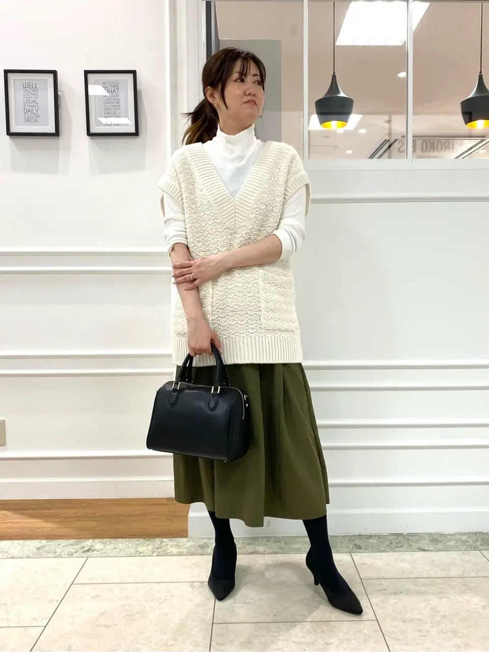  スタッフ コーディネート画像