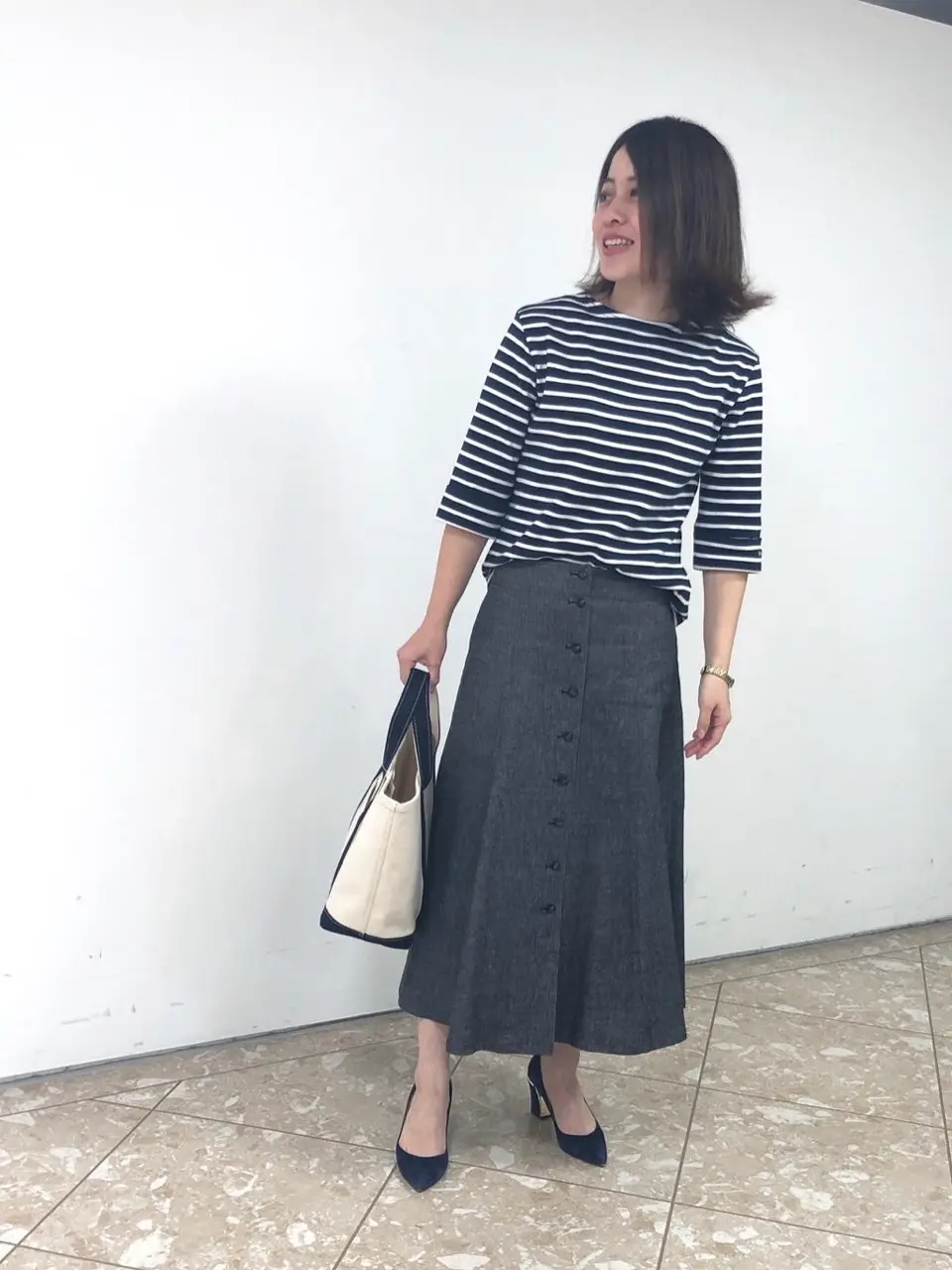  スタッフ コーディネート画像