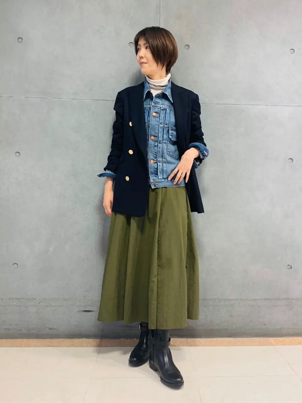 23区 スタッフ  コーディネート画像