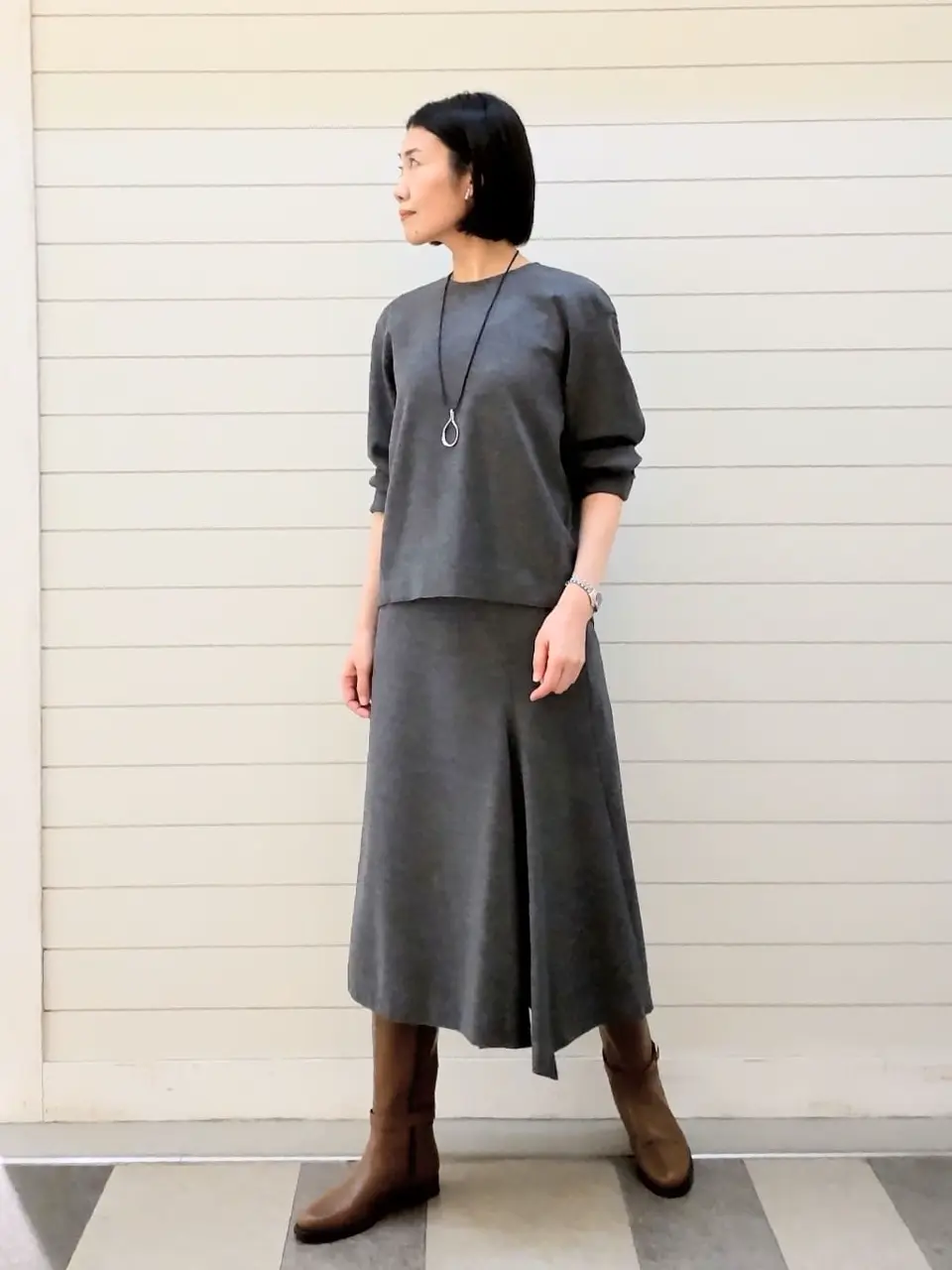 23区 虎走 コーディネート画像