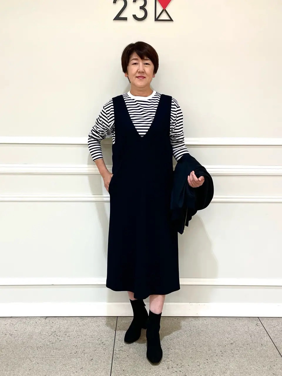 23区 YAMANE コーディネート画像