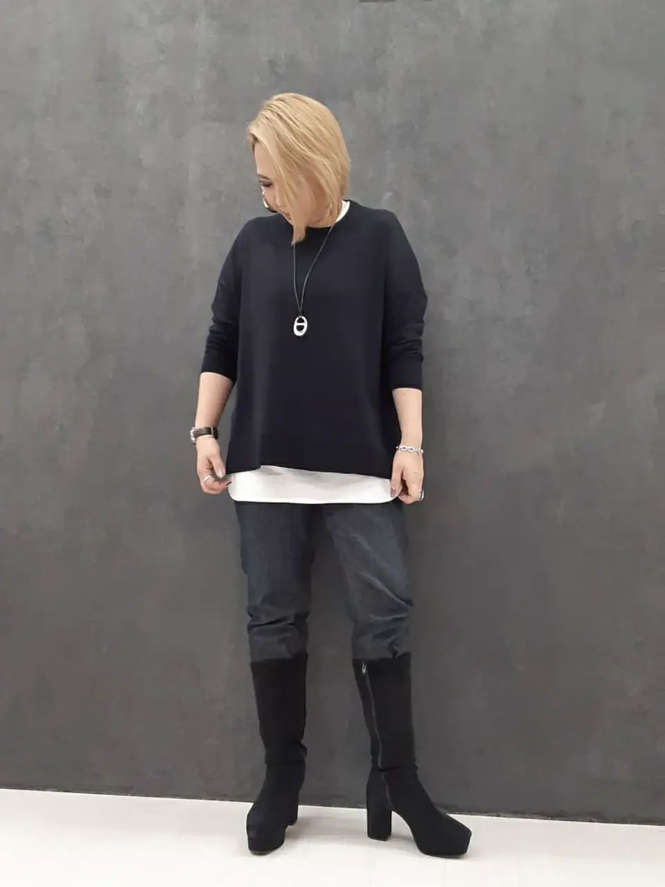  スタッフ コーディネート画像