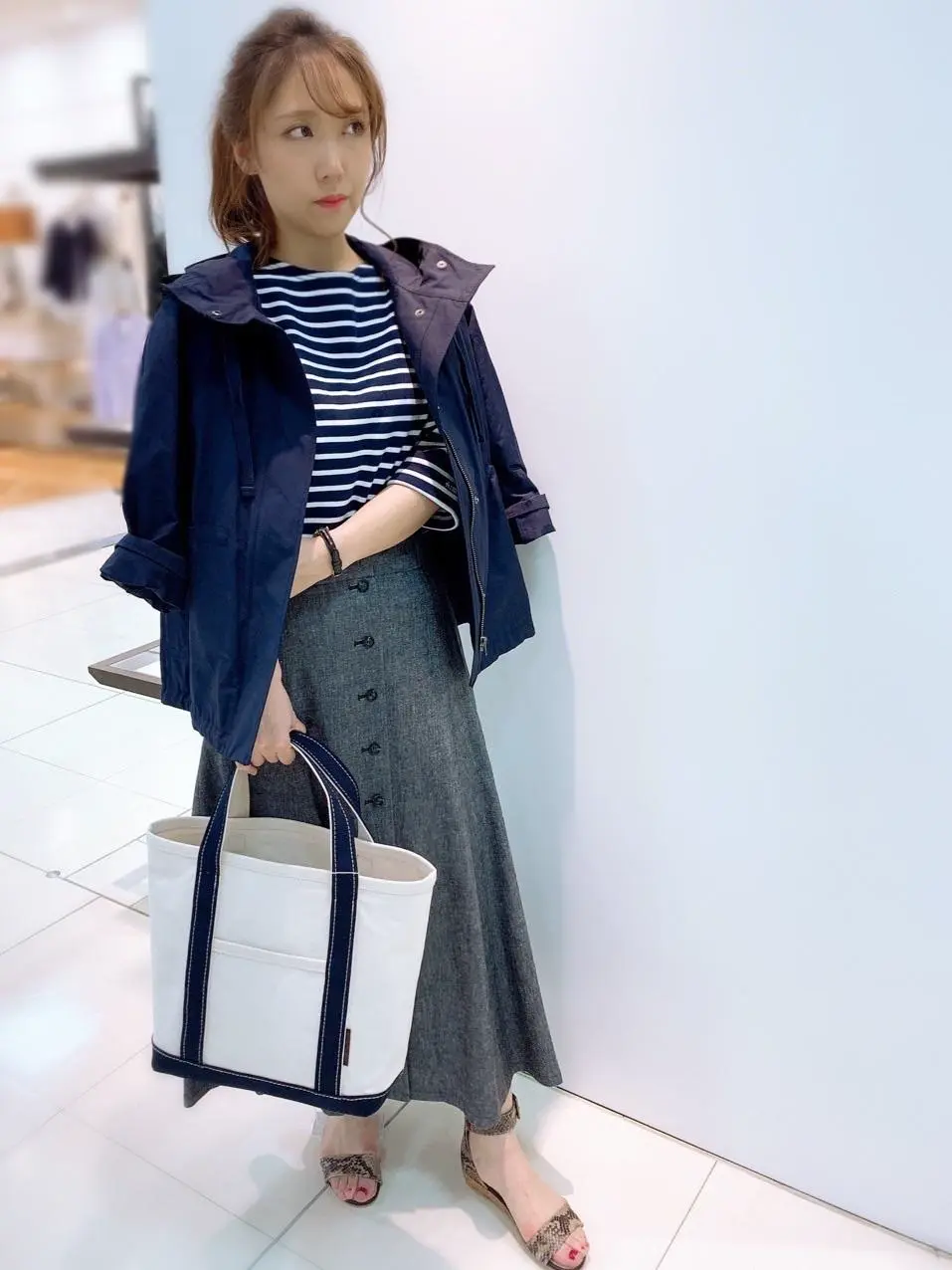  スタッフ コーディネート画像