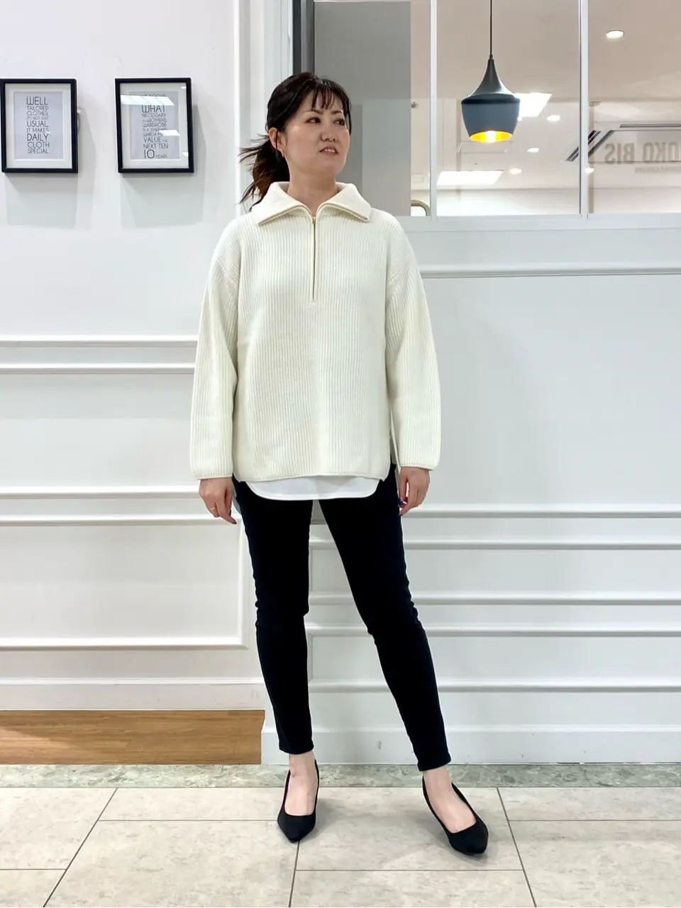  スタッフ コーディネート画像