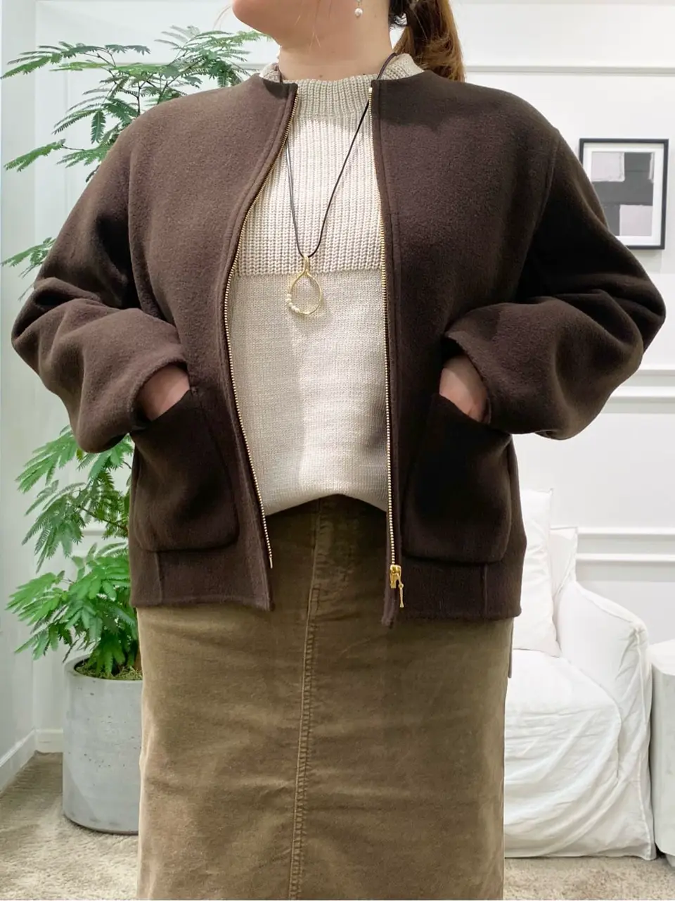 23区 藤原 コーディネート画像