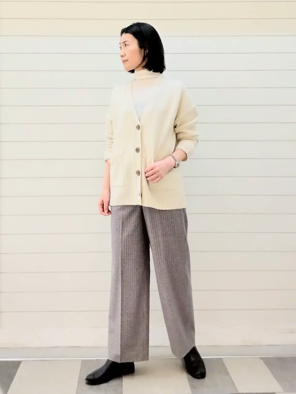 23区 虎走 コーディネート画像