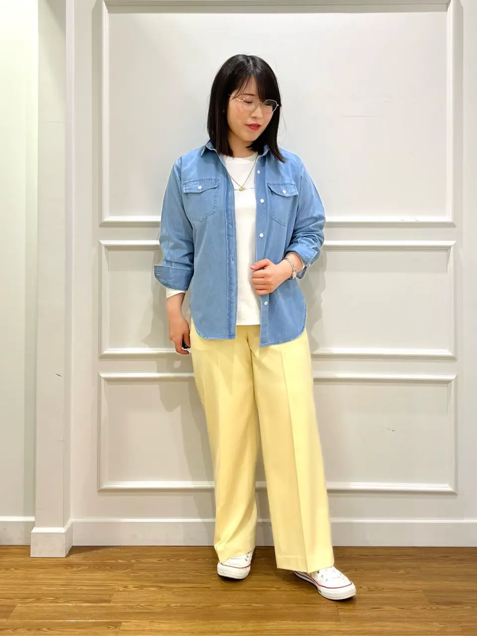  スタッフ コーディネート画像