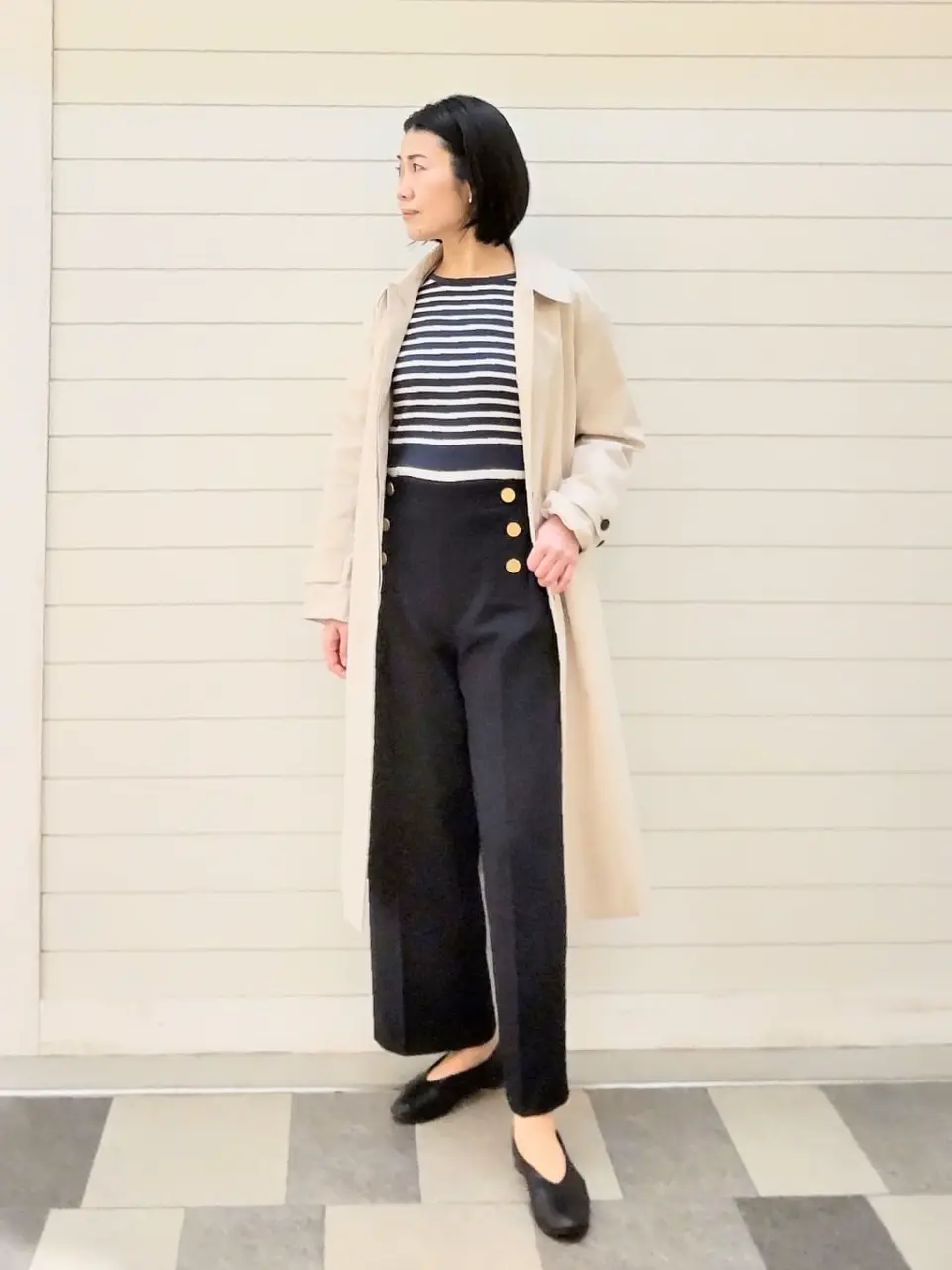 23区 虎走 コーディネート画像