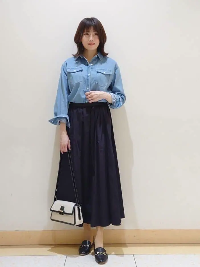  スタッフ コーディネート画像