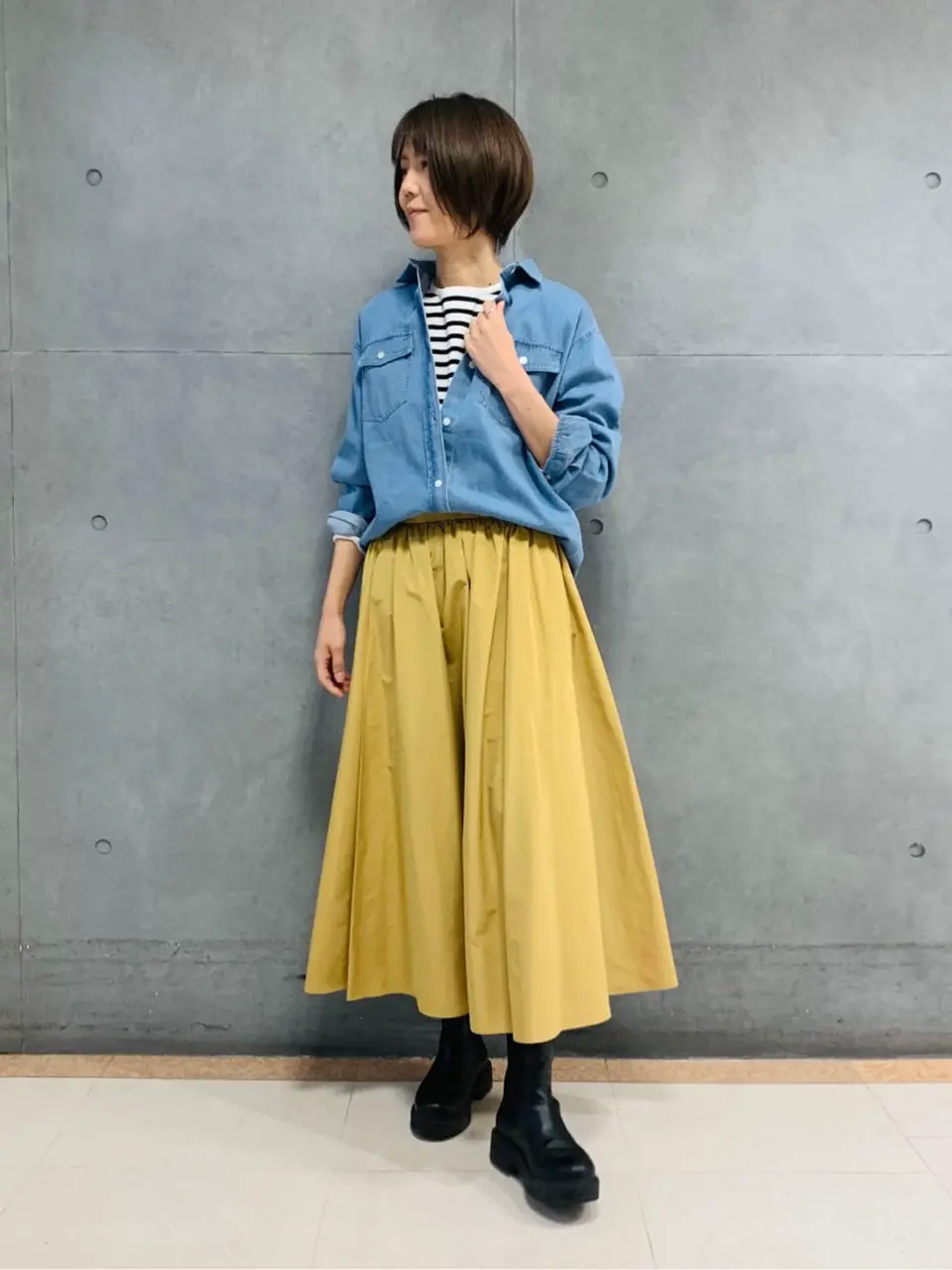  スタッフ  コーディネート画像