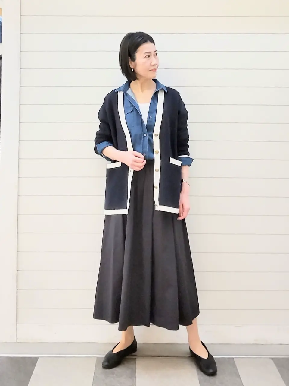 23区 虎走 コーディネート画像