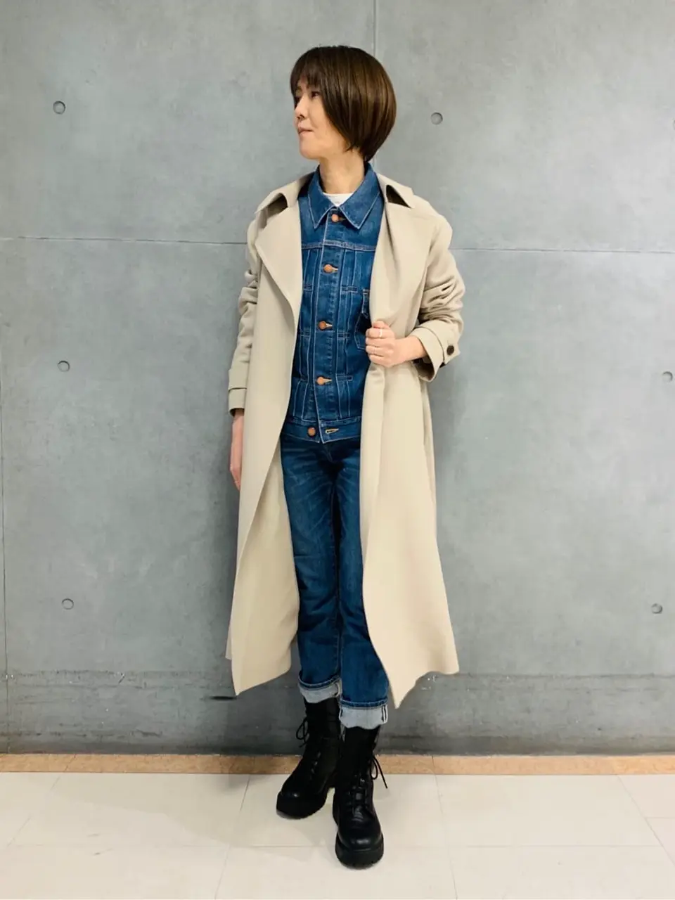  スタッフ  コーディネート画像