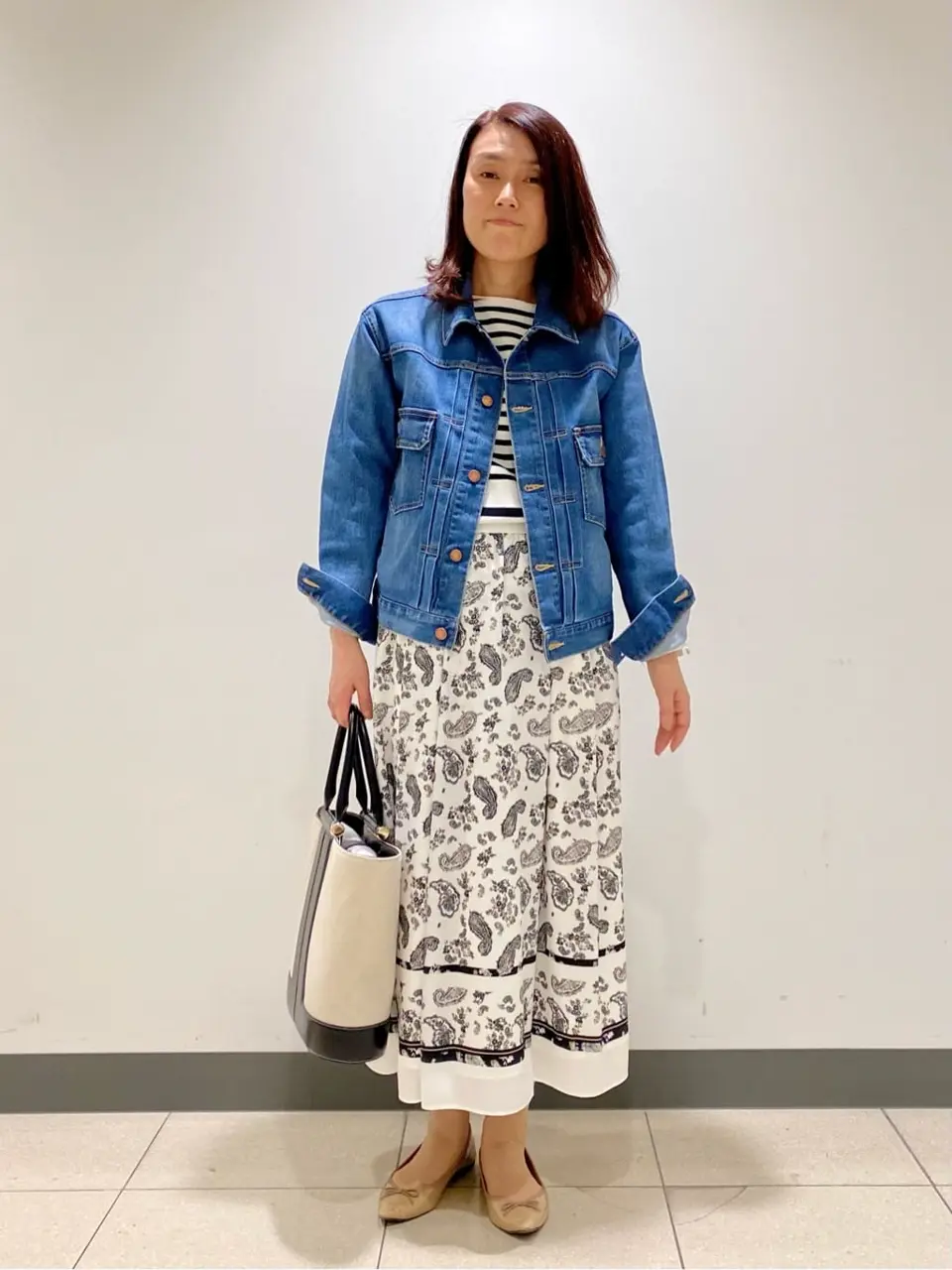  スタッフ コーディネート画像