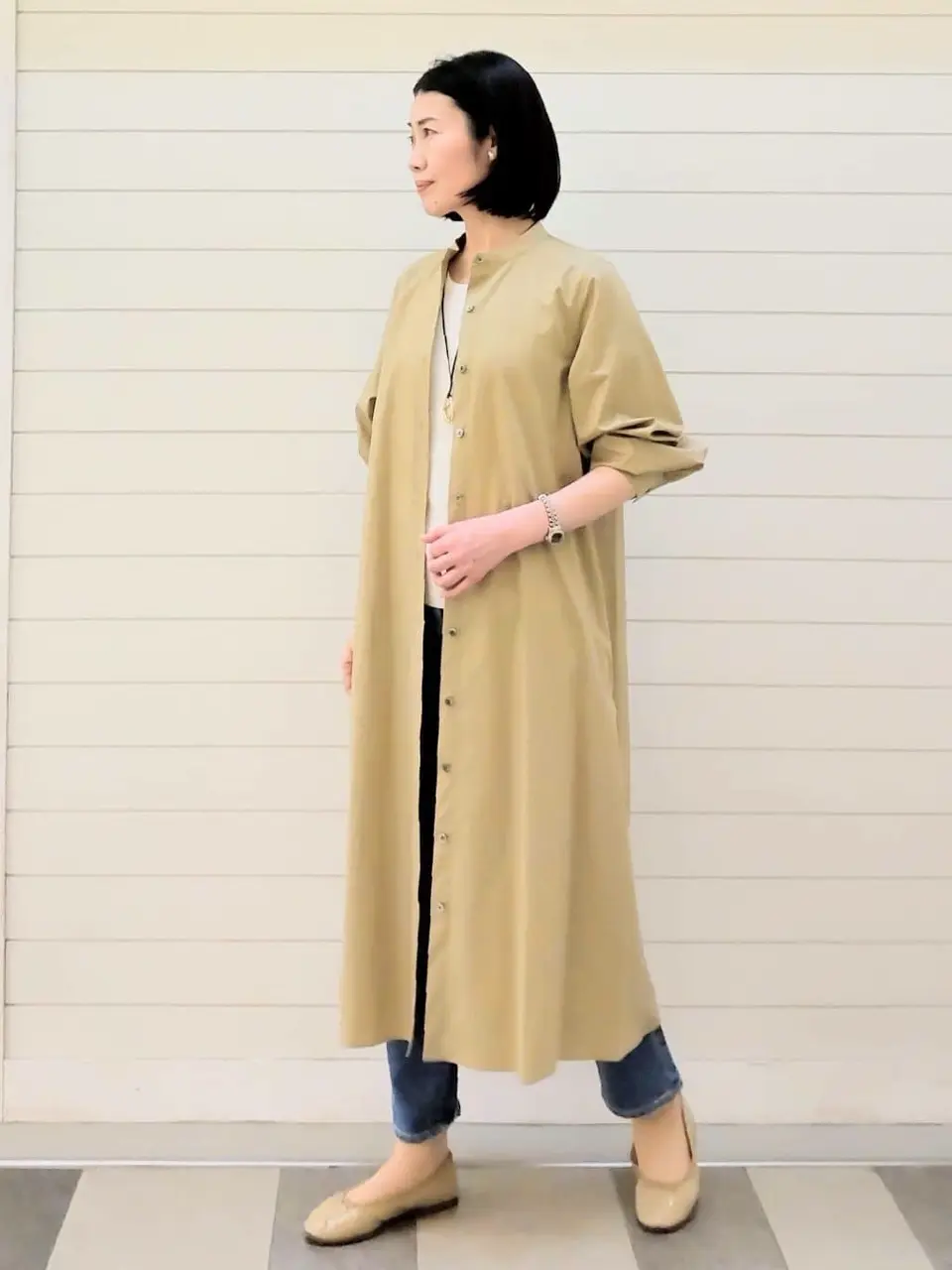 23区 虎走 コーディネート画像