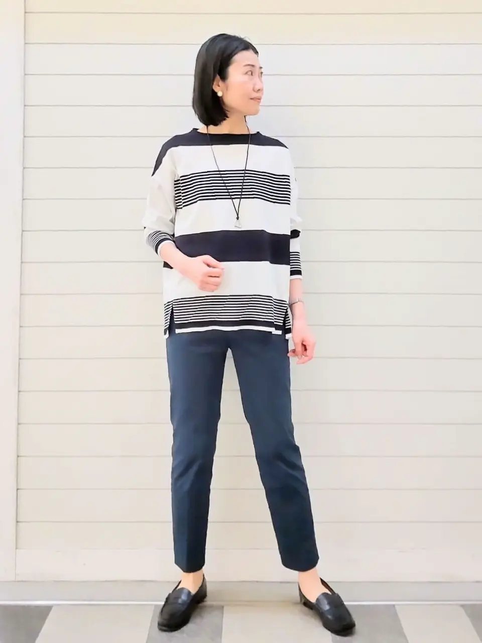 23区 虎走 コーディネート画像