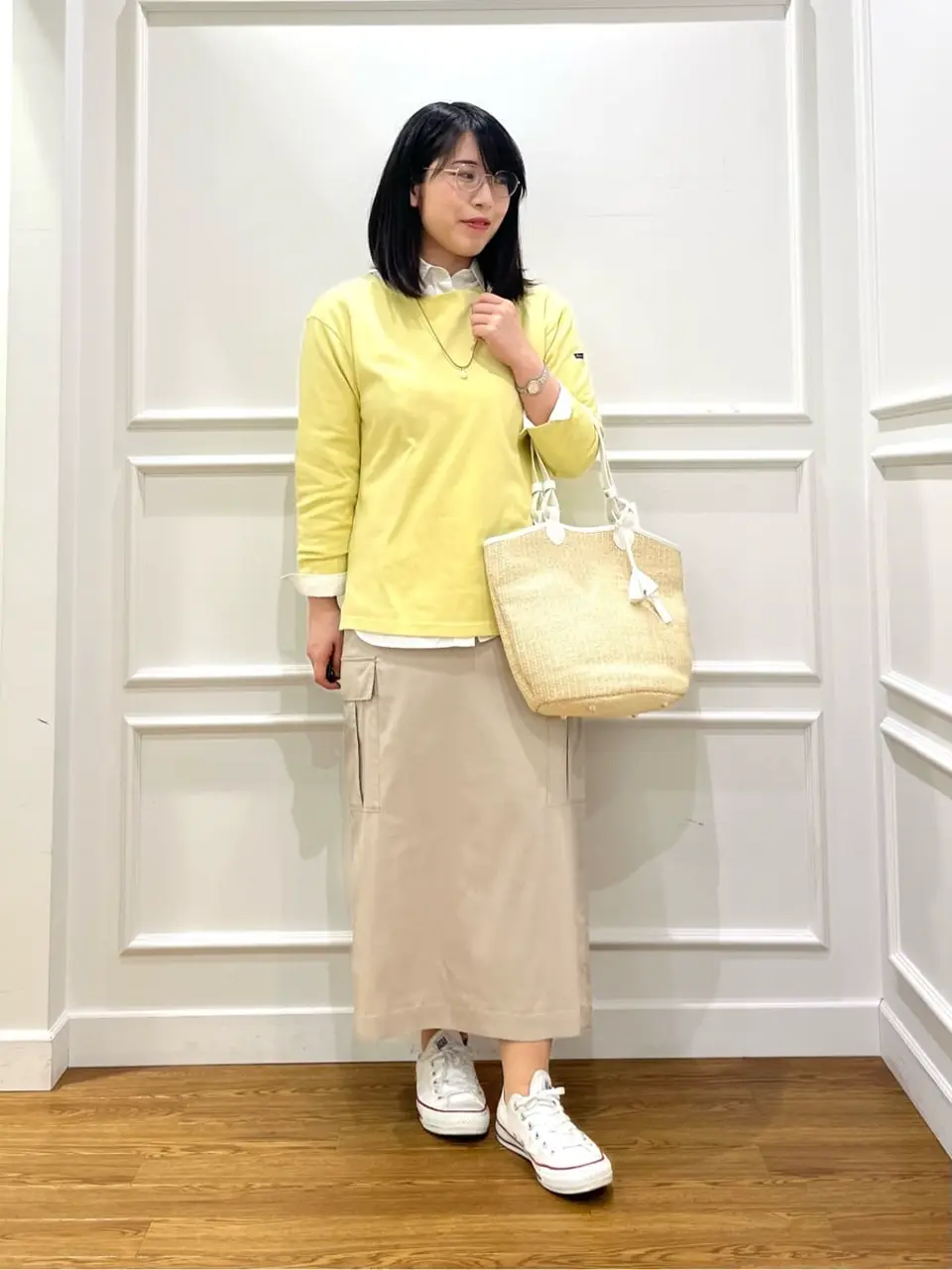  スタッフ コーディネート画像