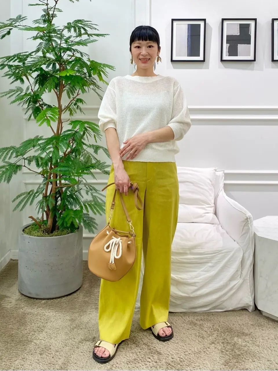 23区 岡本 コーディネート画像