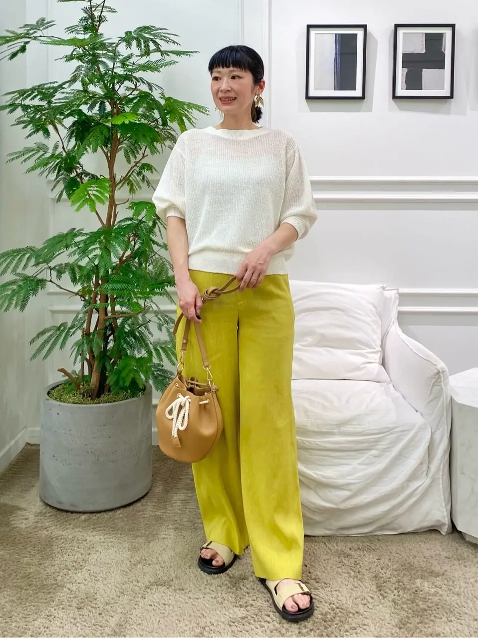 23区 岡本 コーディネート画像