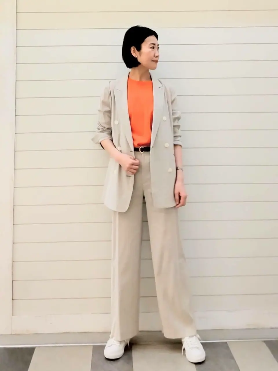 23区 虎走 コーディネート画像