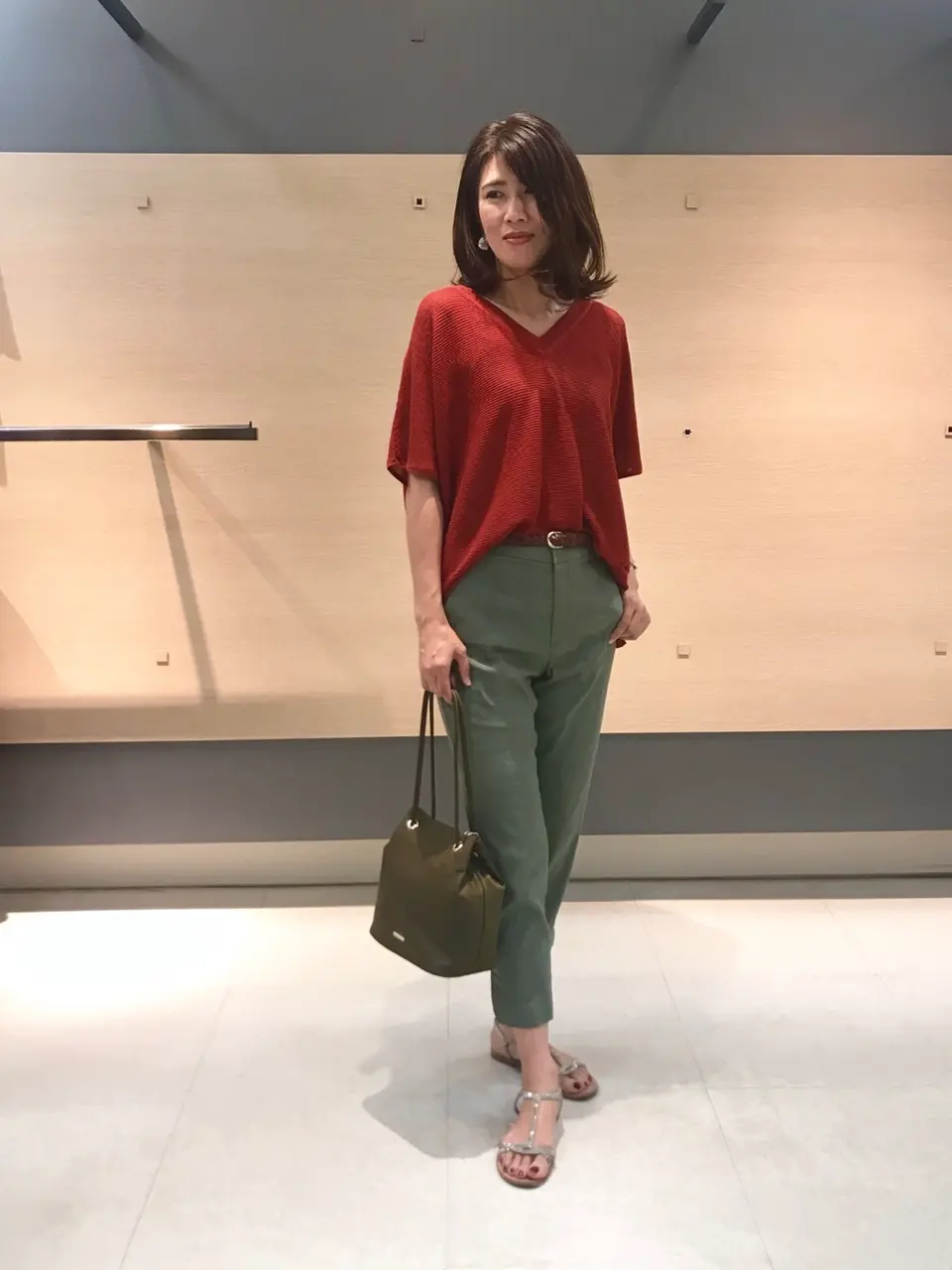  上間 コーディネート画像