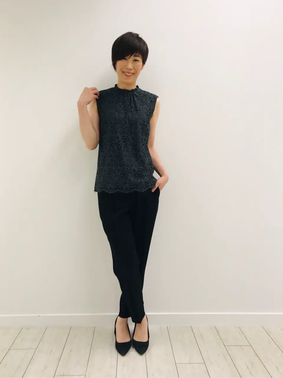  岩舘 コーディネート画像