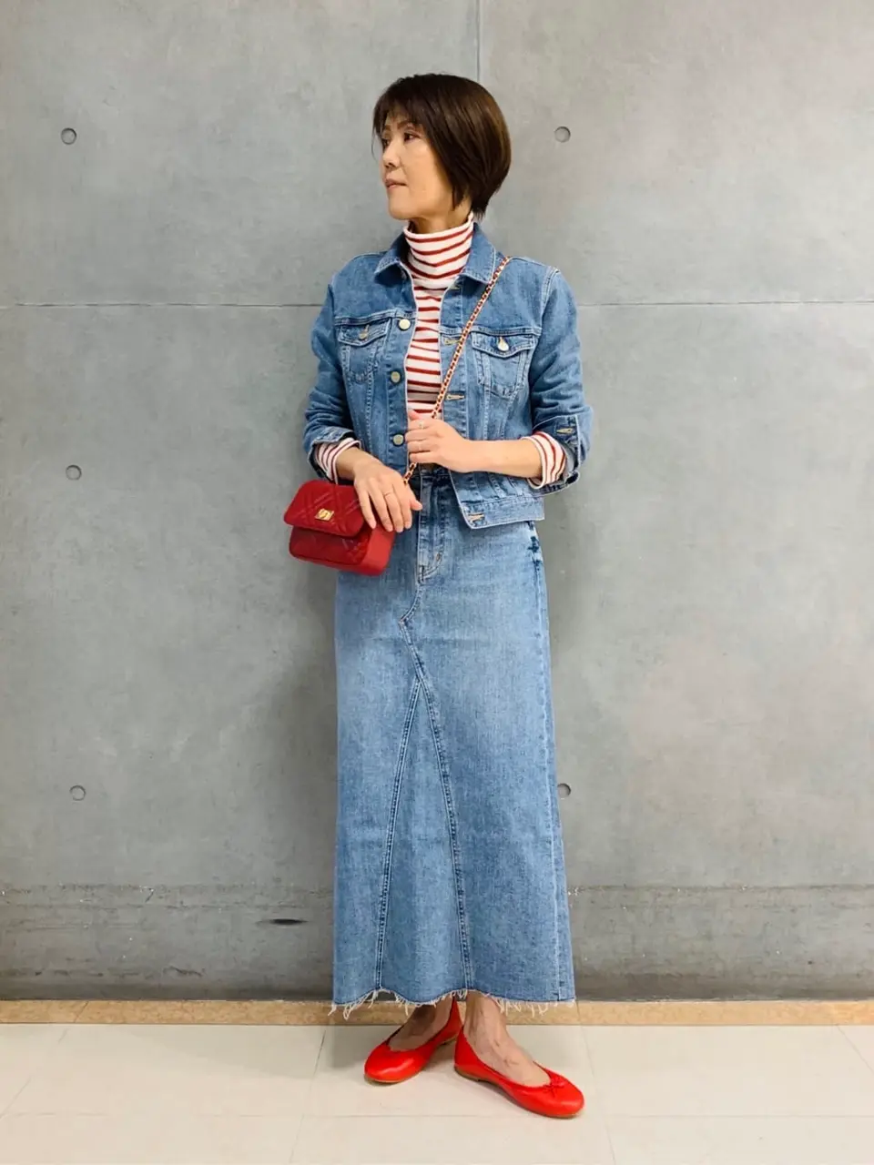  スタッフ  コーディネート画像