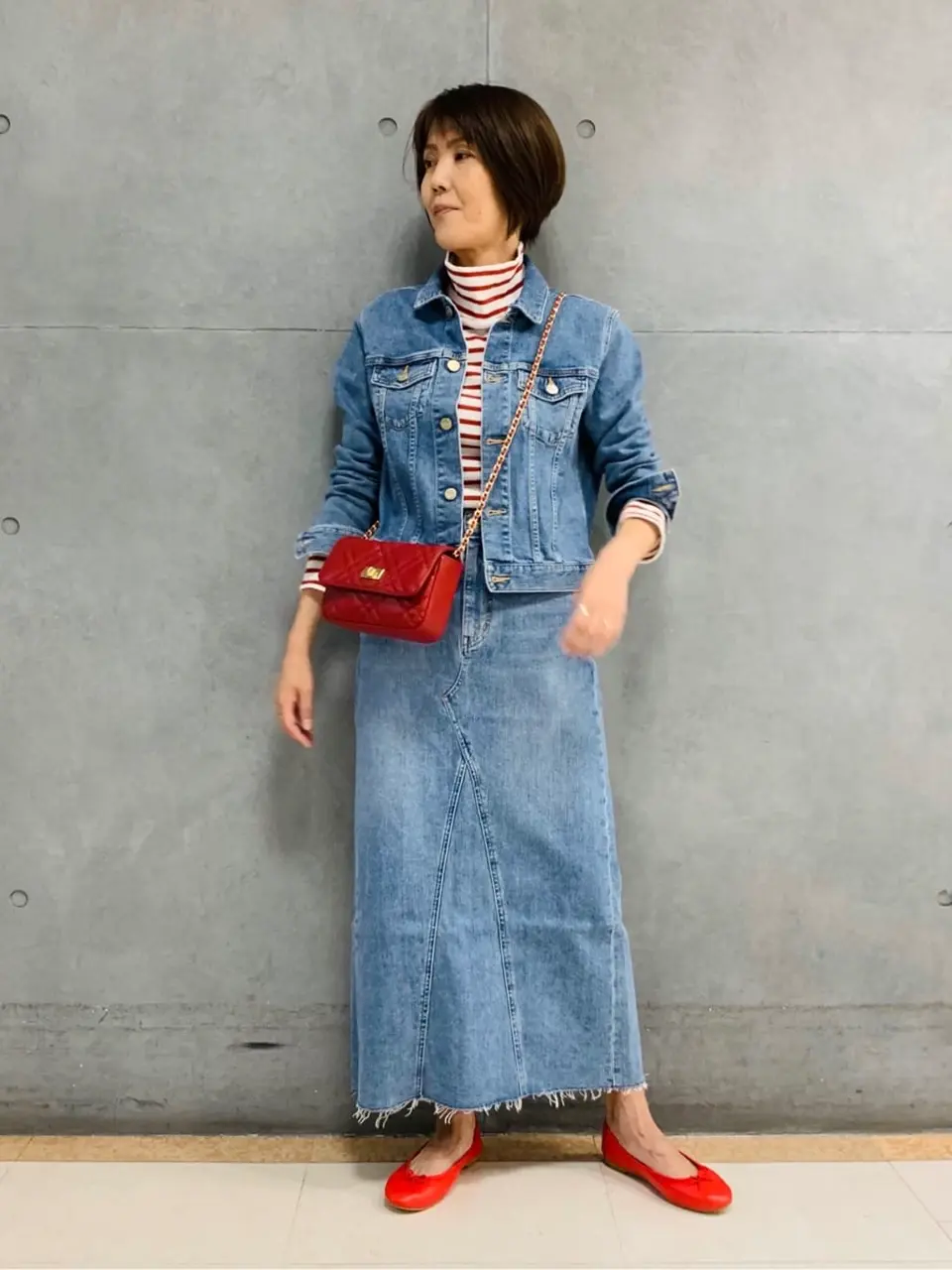 23区 スタッフ  コーディネート画像