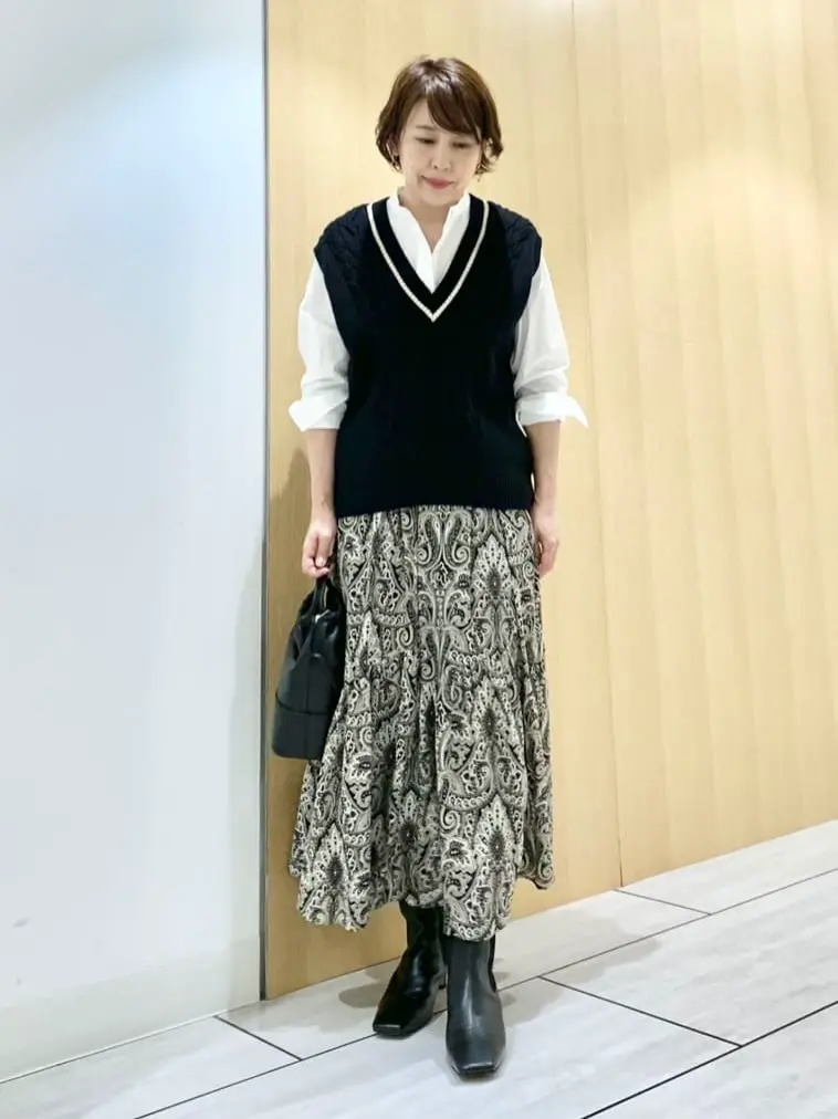  スタッフ コーディネート画像