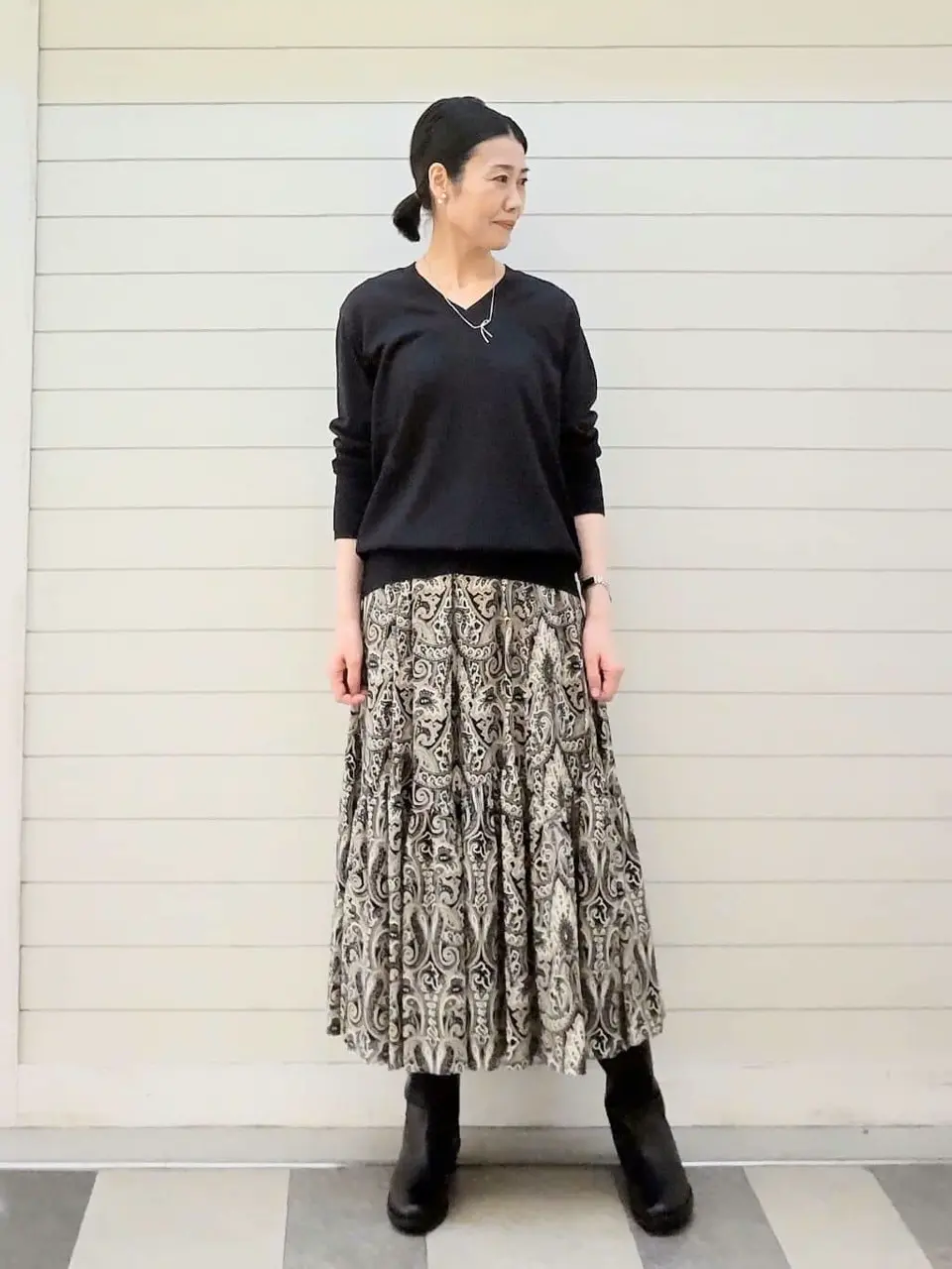 23区 虎走 コーディネート画像