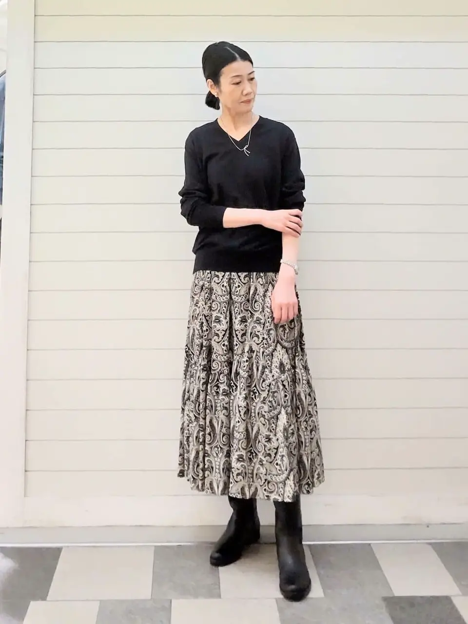 23区 虎走 コーディネート画像